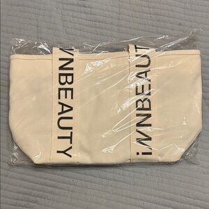 INNBEAUTY Cream Tote Bag